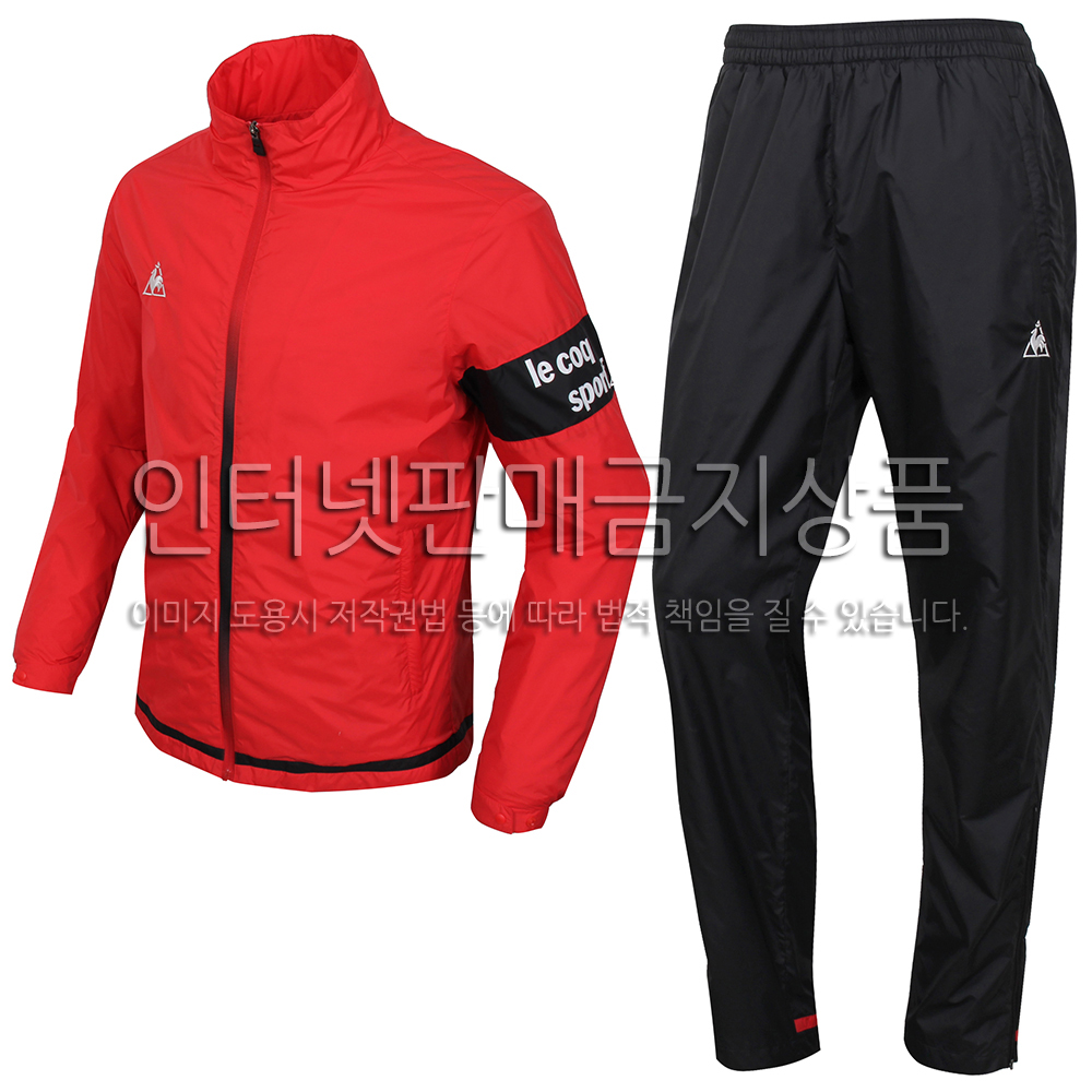 SQFWTP1237 우븐 트레이닝 수트(RED)