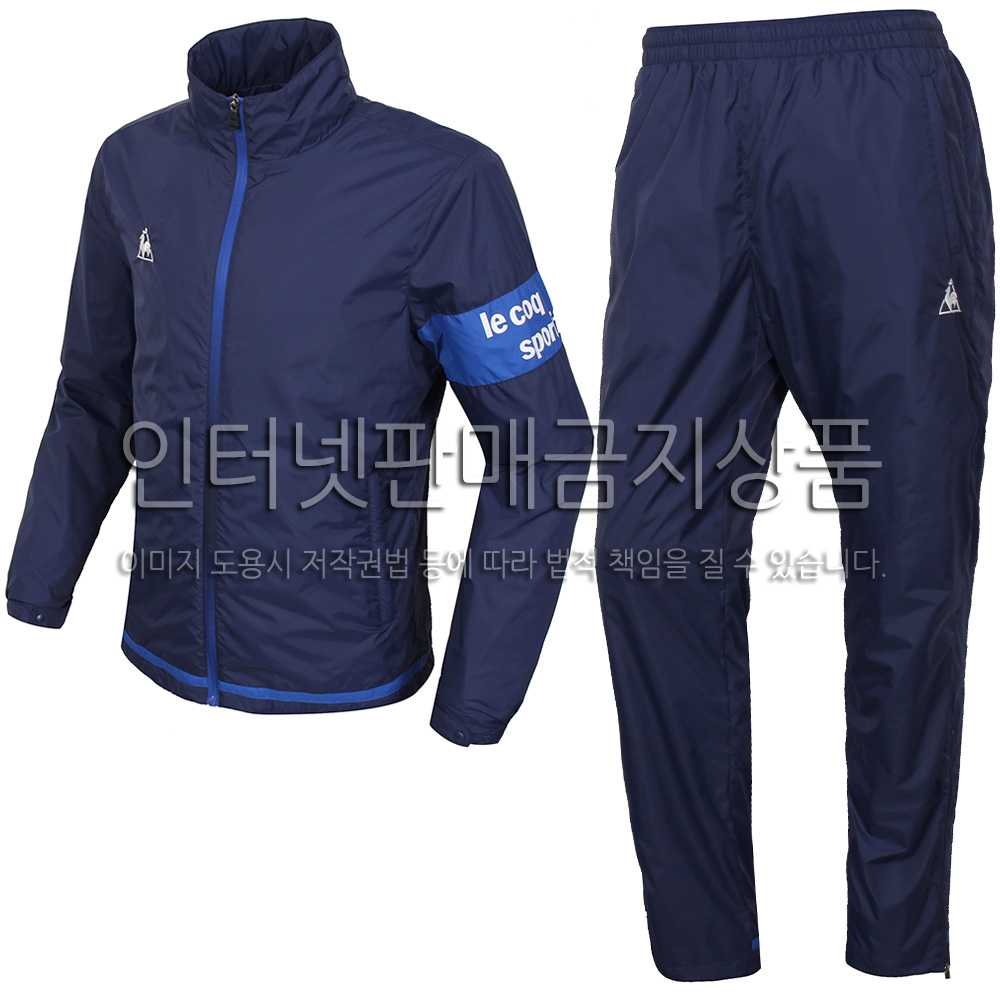 SQFWTP1237 우븐 트레이닝 수트(NVY)