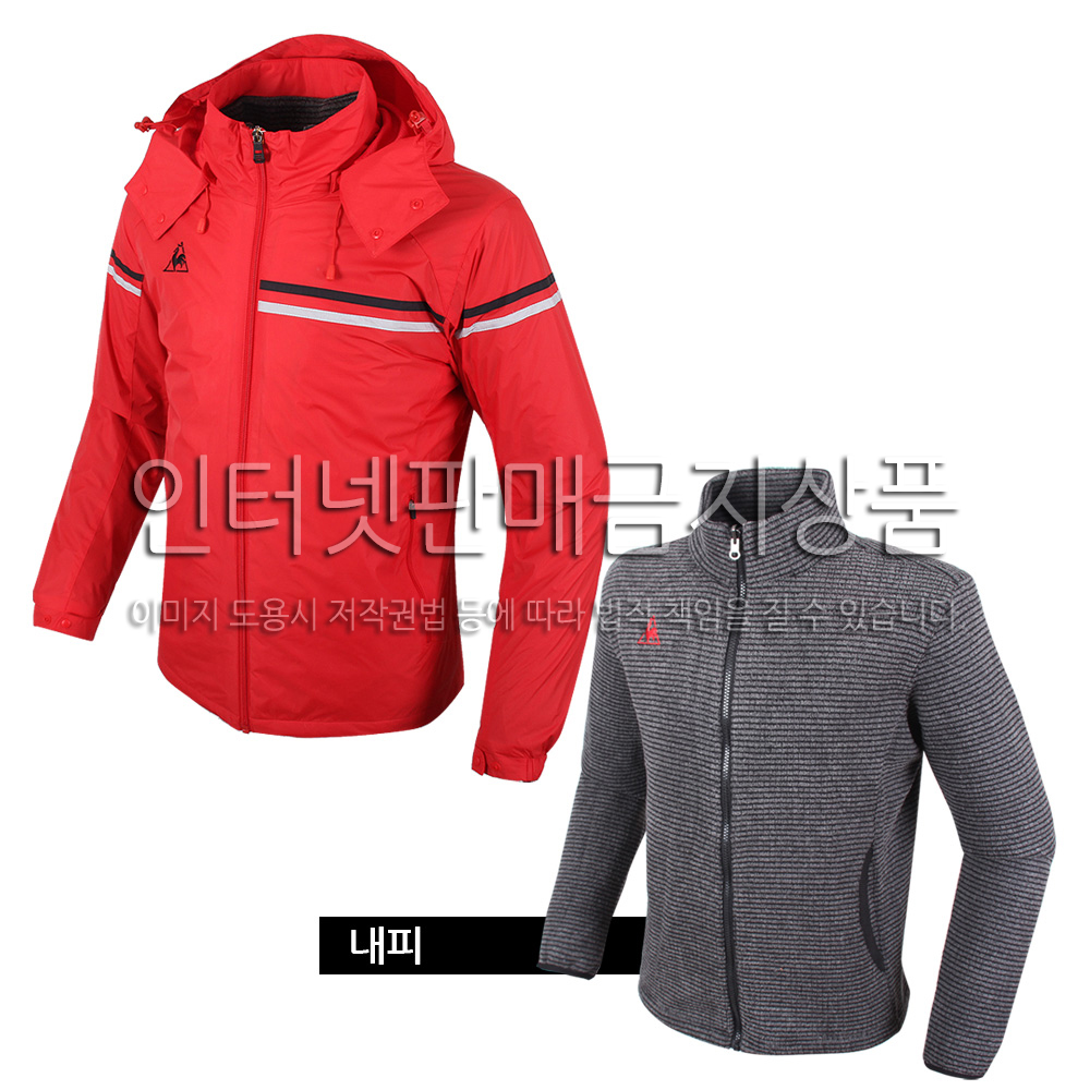 SQ-EJK3039 우븐 2 IN 1 자켓(RED)