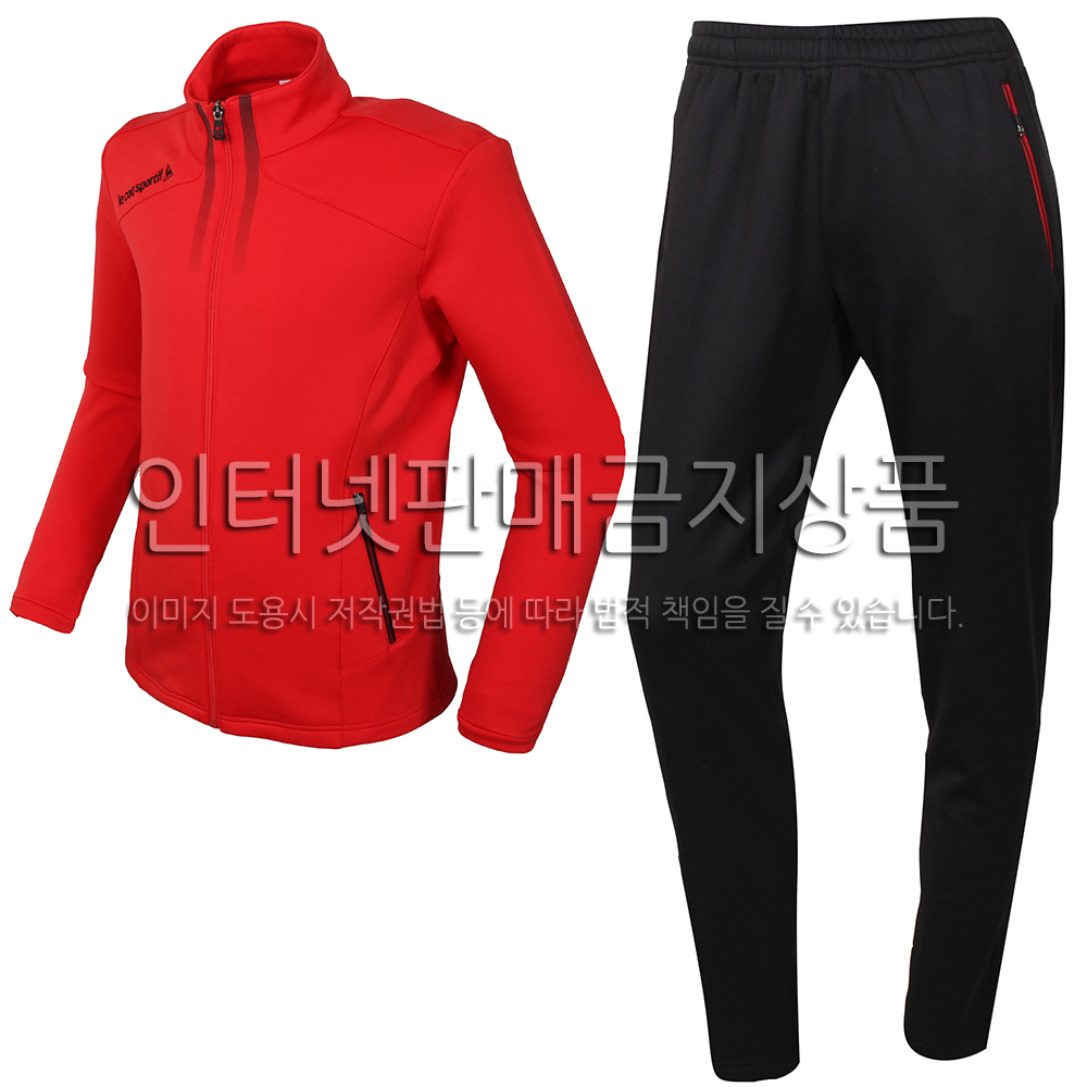 르꼬끄기획 SQGFTP1260 기모 트레이닝 수트(RED)
