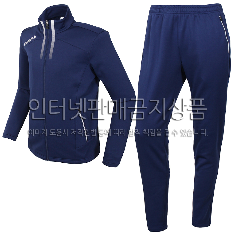 르꼬끄기획 SQGFTP1260 기모 트레이닝 수트(NVY)